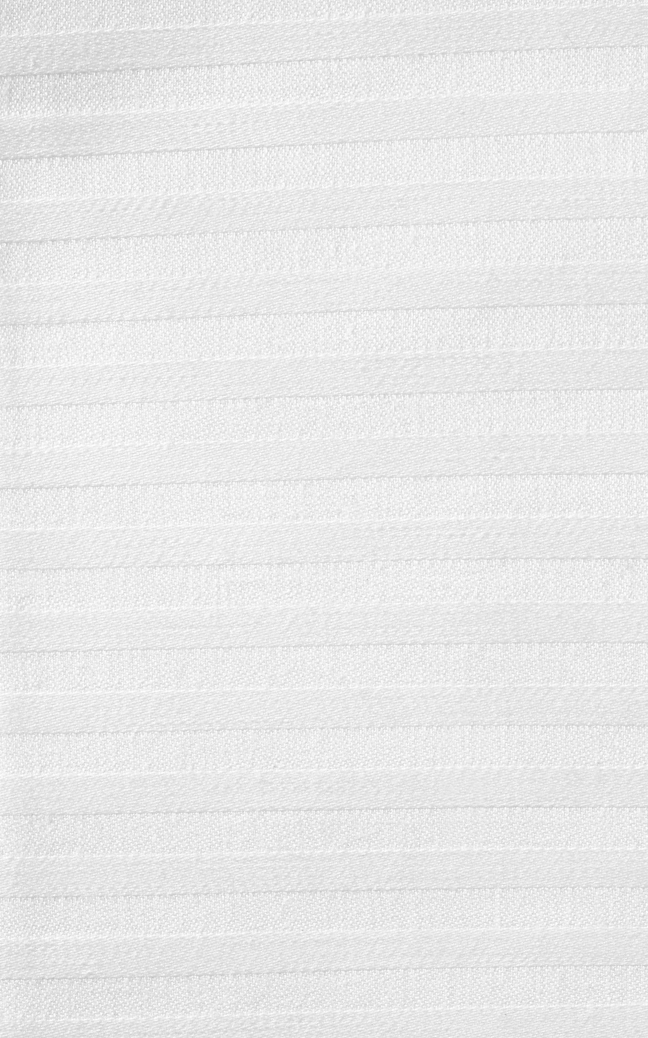 Échantillon de housse de couette blanche rayée