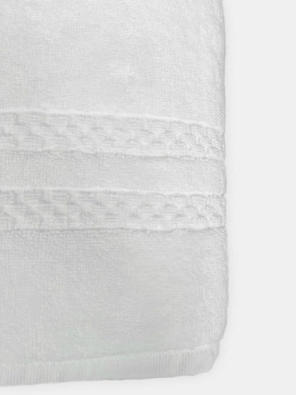 Échantillon de serviette pour montrer la texture